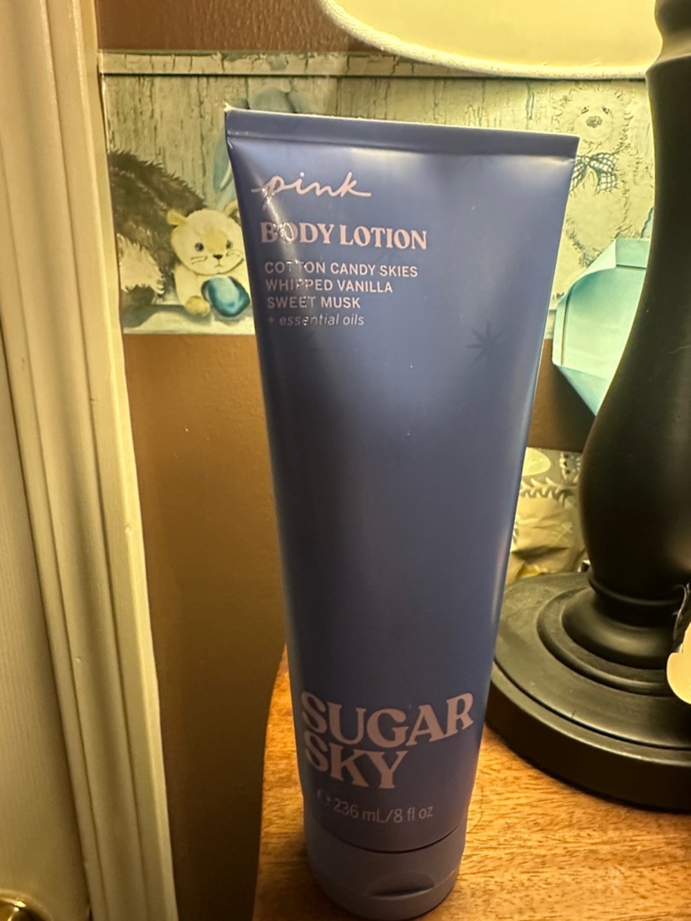 Pink Victoria’s Secret Sugar Sky Body Lotion - Blue Tube